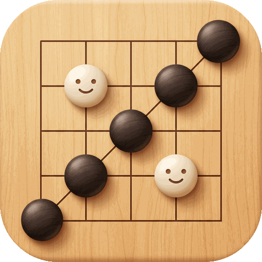 五子棋小學堂 — Gomoku Kids app icon